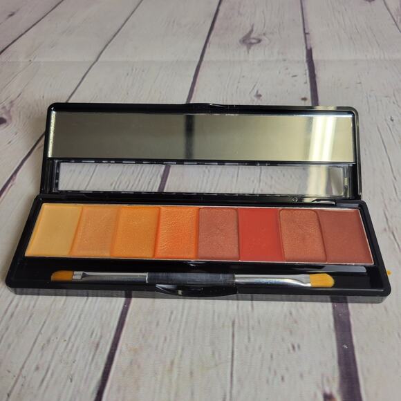AVON 8 in 1 Lip Compact Palette Natural Ribbons with Case, Mirror and Brush NEW - Picture 2 of 5